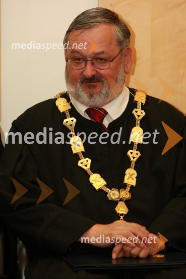 Prof. dr. Igor Tičar, dekan Fakultete za elektrotehniko, računalništvo in informatiko Univerze v MariboruUniverza v Mariboru: Promocija doktorjev znanosti, april 2009