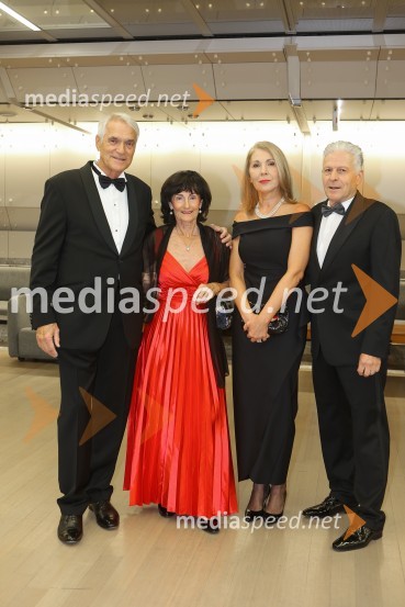  Slobodan Sibinčič , generalni sekretar Evropskega združenja poslovnih medijev, predsednik sveta Managerskih koncertov, Švedski generalni častni konzul;  Katarina Sibinčič, odvetnica;  Tea Dovšak;  Anton Vasja Dovšak30. dobrodelni managerski koncert