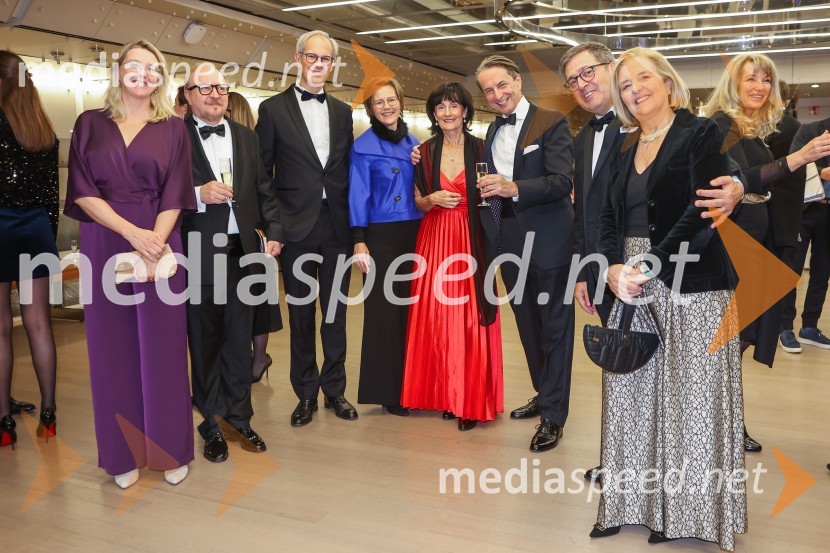  Emilia Ahosniemi;   Arno Ahosniemi;  Xavier Bouckaert;  Katrien Bouckaert;  Katarina Sibinčič, odvetnica;  Christian Rainer;  Gabriele Capolino;  Gloria Capolino30. dobrodelni managerski koncert