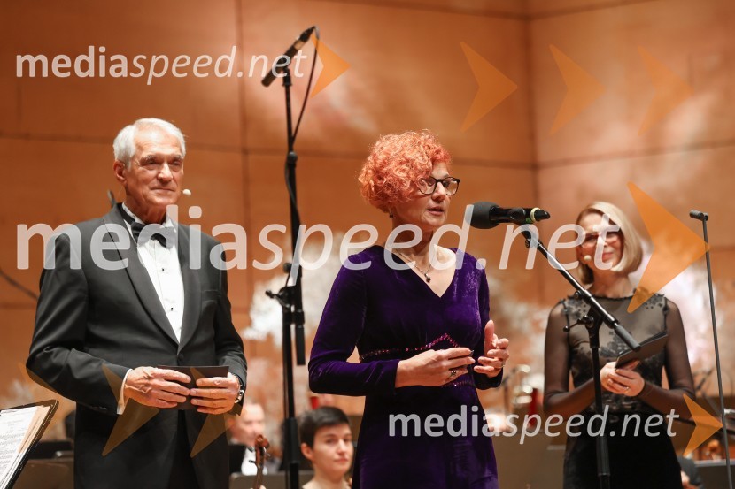  Slobodan Sibinčič , generalni sekretar Evropskega združenja poslovnih medijev, predsednik sveta Managerskih koncertov, Švedski generalni častni konzul;  Marta Kelvišar, direktorica, Adria Dom30. dobrodelni managerski koncert