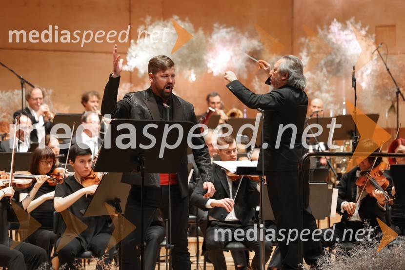  Jure Počkaj, operni solist, nekdanji inšpektor orkestra ljubljanske Opere;  George Pehlivanian, dirigent30. dobrodelni managerski koncert