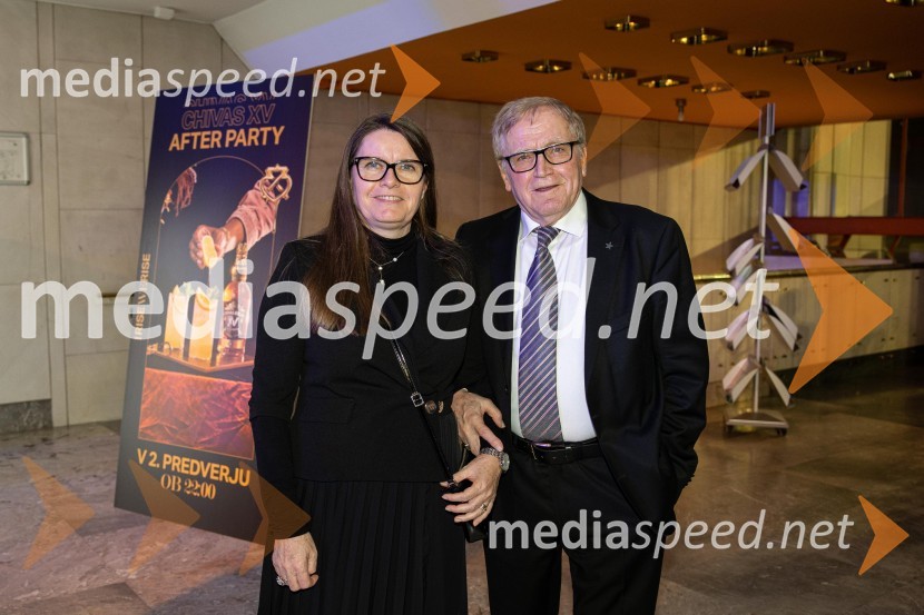  Simona Erman;  Albert Erman, direktor podjetja Magneti Ljubljana, d.d.30. dobrodelni managerski koncert