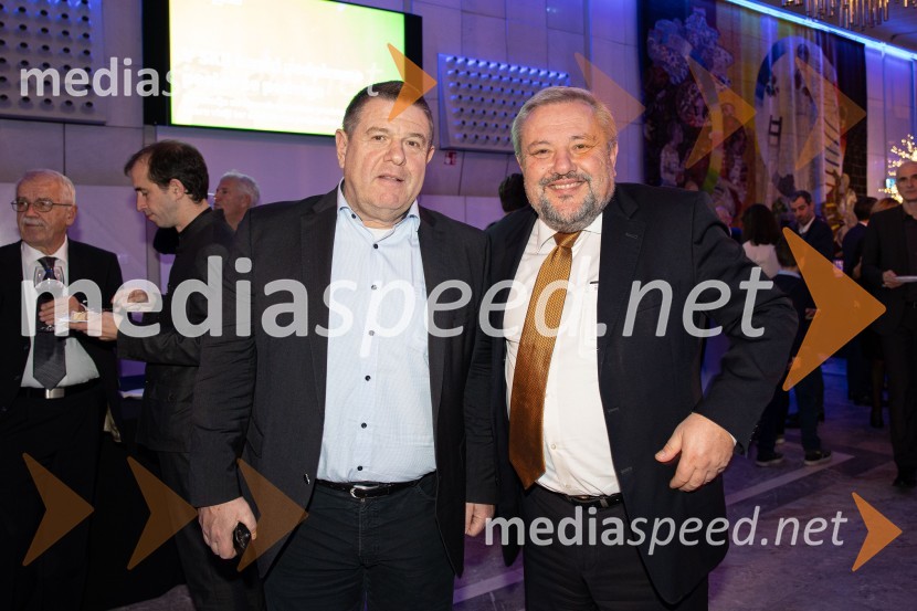  Peter  Frankl, glavni urednik in direktor Časnika Finance; mag. Božo Emeršič, predsednik uprave Grawe Zavarovalnice d.d.30. dobrodelni managerski koncert