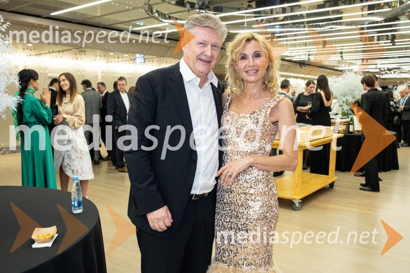  Davorin Poherc, predsednik uprave podjetja Kemofarmacija d.d.;  Nataša Poherc, dr. med. spec.30. dobrodelni managerski koncert