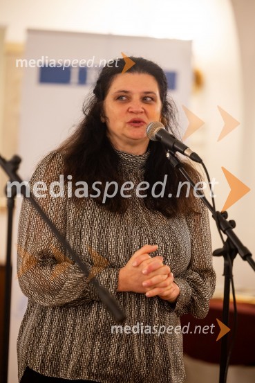 mag. Anita Hrast, direktorica, Inštitut IRDO, Inštitut za razvoj družbene odgovornosti Horus in Adrastos 2023, slavnostna podelitev nagrad