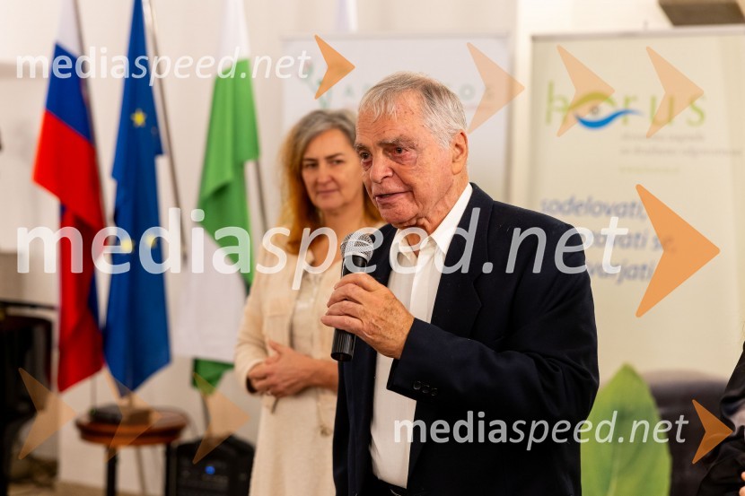 ddr. Matjaž Mulej,  prvi predsednik Strokovnega sveta inštituta IRDO, predsednik Raziskovalnega sveta ZRC IRDO, zaslužni profesor iz Ekonomsko-poslovne fakultete Univerze v MariboruHorus in Adrastos 2023, slavnostna podelitev nagrad