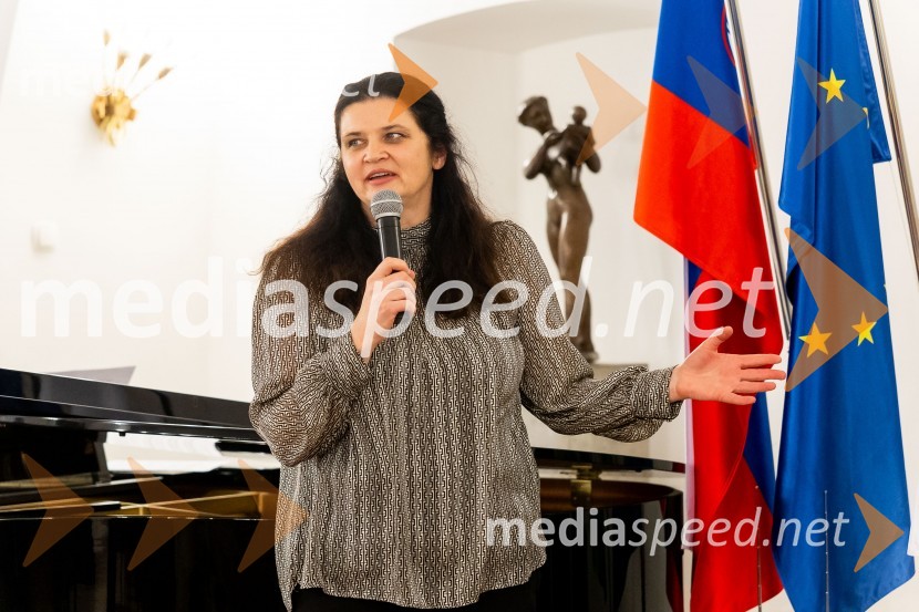 mag. Anita Hrast, direktorica, Inštitut IRDO, Inštitut za razvoj družbene odgovornosti Horus in Adrastos 2023, slavnostna podelitev nagrad