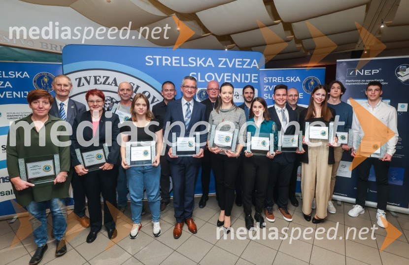 Podeljena priznanja za najboljše strelke in strelce v letu 2023