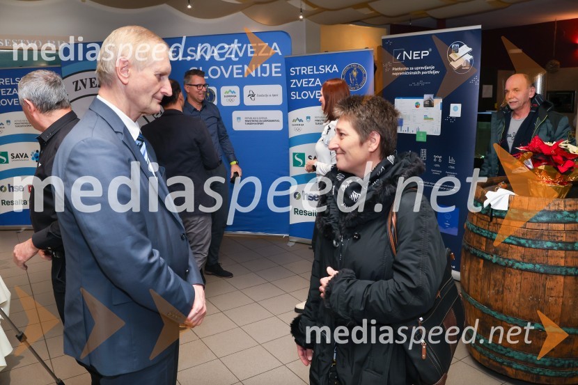  Ljubo Germič, predsednik SZS (Strelska zveza Slovenije);  ... Podeljena priznanja za najboljše strelke in strelce v letu 2023