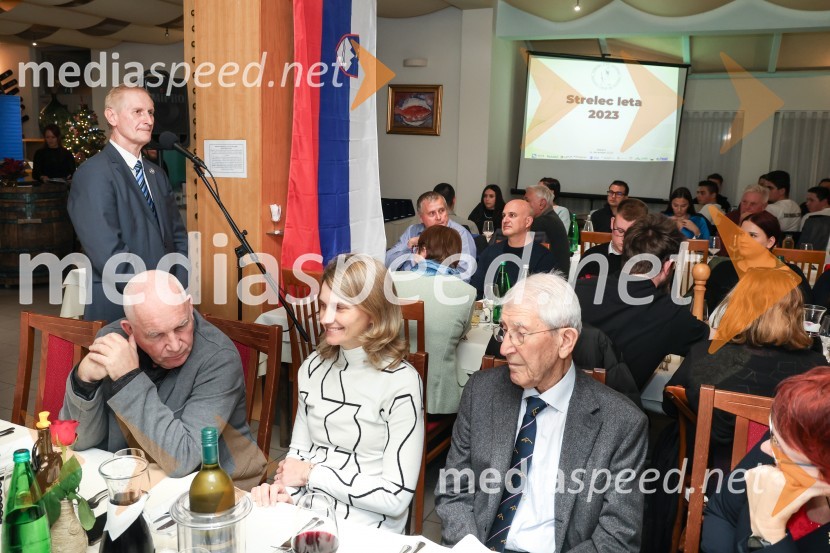  Ljubo Germič, predsednik SZS (Strelska zveza Slovenije)Podeljena priznanja za najboljše strelke in strelce v letu 2023