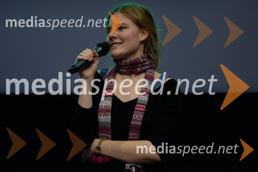  Katja Predan, igralkaKaj pa Ester?, premiera slovenske romantične komedije v Mariboxu