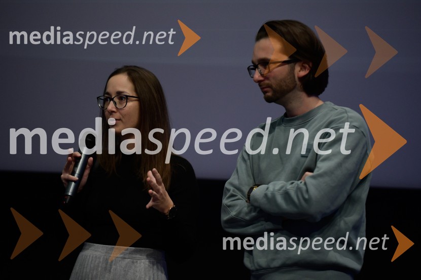  Jerca Jerič, producentka;  Andraž Jerič, filmski producentKaj pa Ester?, premiera slovenske romantične komedije v Mariboxu