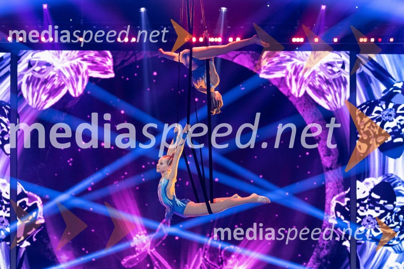 Cirkus star, Ajda in Valentina.Zmagovalec letošnjih Talentov je Domen Kljun