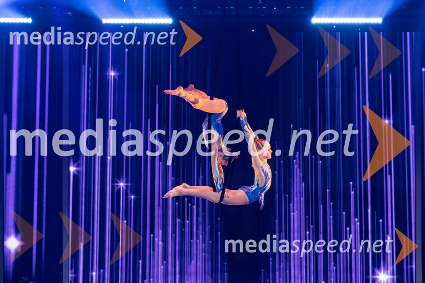 Cirkus star, Ajda in Valentina.Zmagovalec letošnjih Talentov je Domen Kljun