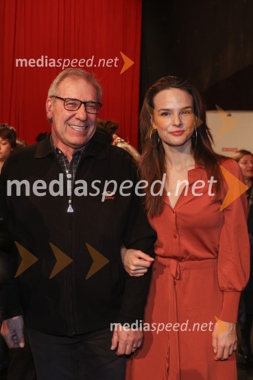  Aleš Valič, igralec;  Tina Vrbnjak, igralkaKar hočete, premiera Shakespearove drame v SNG Drama Ljubljana