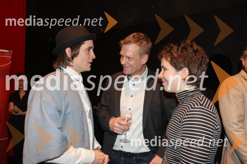  Klemen Janežič, igralec, koreograf;  Luka Nabergoj, pomočnik ravnateljice SNG Drama Ljubljana;  ... Kar hočete, premiera Shakespearove drame v SNG Drama Ljubljana