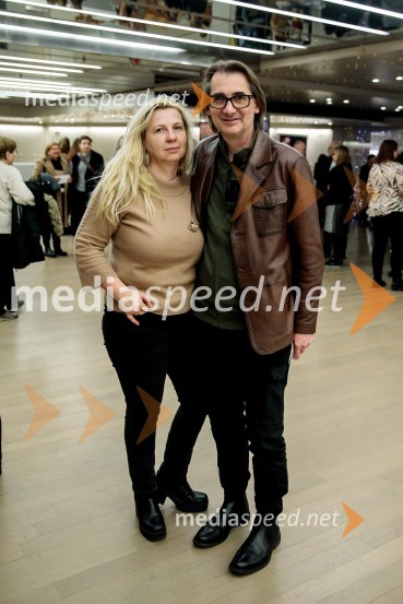  Natalija Popovski;  Aleksandar  Popovski, režiser, umetniški direktor Drame SNG MariborPod svobodnim soncem, premiera koprodukcijske uprizoritve v Cankarjevem domu