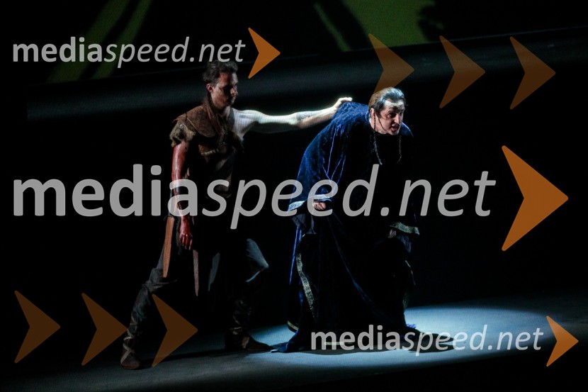  Matija Rupel, igralec;  Gorazd Jakomini, igralec Pod svobodnim soncem, premiera koprodukcijske uprizoritve v Cankarjevem domu