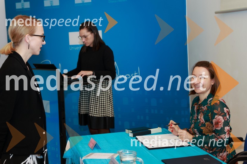 Podpis sporazuma o sodelovanju med Univerzo v Mariboru in Tehniško univerzo v Gradcu