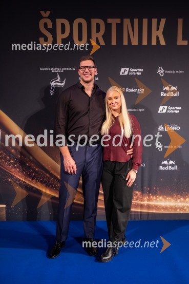  Kristjan Čeh, atlet;  Anna Maria Orel, metalka kladivaŠportnik leta 2023