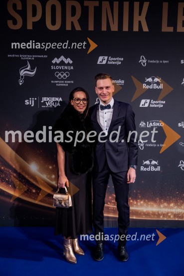  Nastja Lanišek;  Anže Lanišek, smučarski skakalecŠportnik leta 2023