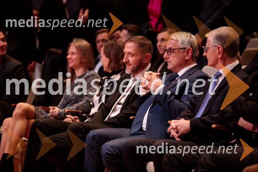  Klemen Boštjančič, minister za finance;  Matjaž Han, minister za gospodarski razvoj in tehnologijoŠportnik leta 2023