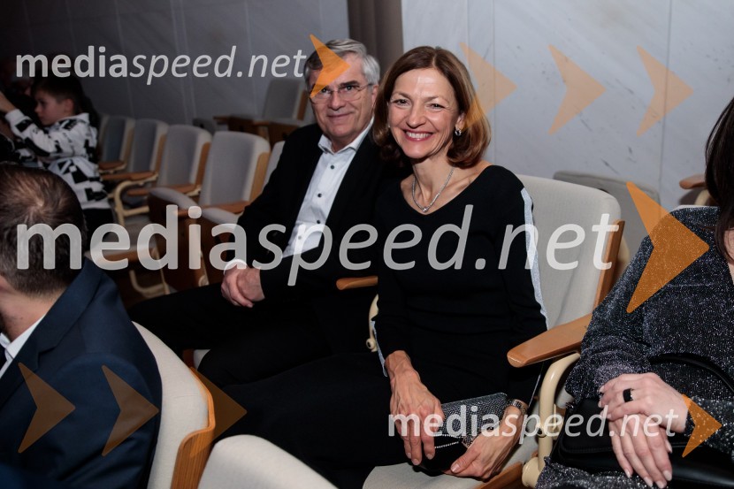  Aleksander  Zalaznik, generalni direktor Danfoss Trata, predsednik Združenja Manager; dr. Maja Zalaznik, nekdanja ministrica za izobraževanje, znanost in športŠportnik leta 2023