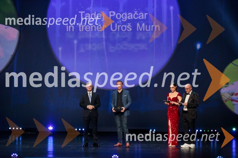  Franjo Bobinac, podpredsednik in generalni direktor za globalni marketing, Hisense International., predsednik Rokometne zveze Slovenije;  Uroš Murn, trener Tadeja Pogačarja;  Flora Ema Lotrič, pevka;  Anže Bašelj, voditeljŠportnik leta 2023