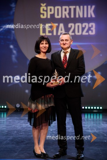  Marjeta Pogačar;  Mirko PogačarŠportnik leta 2023