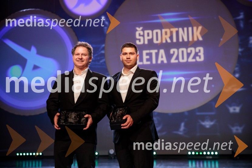  Rajko Vodišek;  Toni Vodišek, kajterŠportnik leta 2023