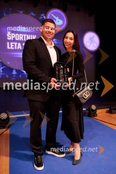  Toni Vodišek, kajter;  Nika HiljŠportnik leta 2023