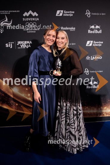  Tamara  Vidmar;  Janja Garnbret, športna plezalkaŠportnik leta 2023