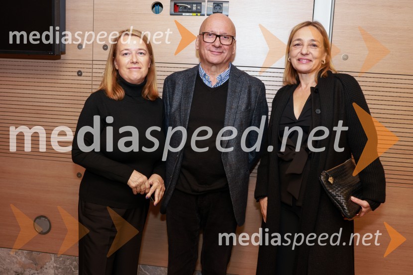  Petra Škofic, vodja kabineta predsednika Vlade Republike Slovenije;  Janez Pipan, režiser; dr. Alja  Brglez, šefinja kabineta bivšega predsednika RSKaj se je zgodilo z Bette Davis in Joan Crawford?, premiera v Cankarjevem domu