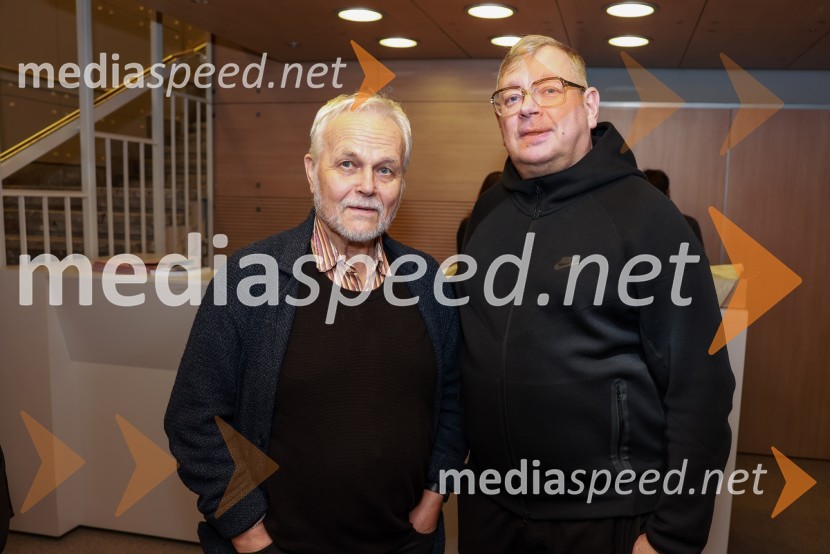 Niko Goršič, igralec, publicist, režiser;  Robert Waltl, direktor, Mini teaterKaj se je zgodilo z Bette Davis in Joan Crawford?, premiera v Cankarjevem domu