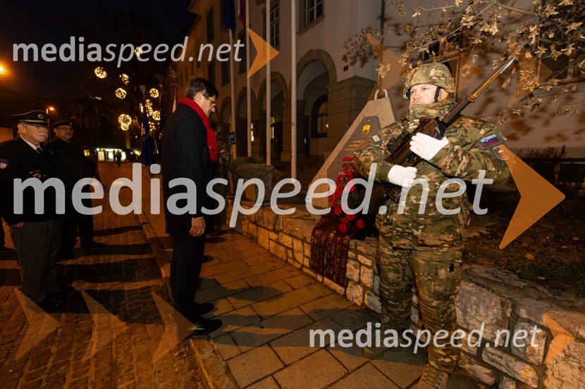  Matjaž Rakovec, župan Mestne občine KranjPoklon ob dnevu samostojnosti in enotnosti v Mestni občini Kranj