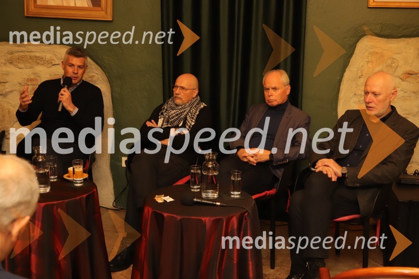  Matjaž Nemec, podpredsednik državnega zbora in politik Socialnih demokratov ;  Bartolo Lampret;  Milan Predan, veleposlanik Republike Slovenije v Republiki Severni Makedoniji; dr. Milan Brglez, nekdanji predsednik Državnega zbora Republike Slovenije, kandidat na predsedniških volitvah 2022Je Evropska Unija pred razpadom?, okrogla miza