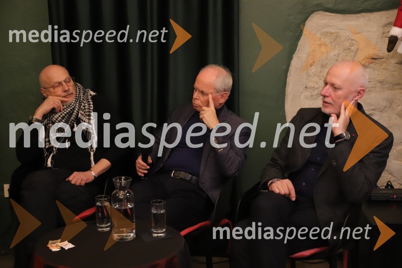  Bartolo Lampret;  Milan Predan, veleposlanik Republike Slovenije v Republiki Severni Makedoniji; dr. Milan Brglez, nekdanji predsednik Državnega zbora Republike Slovenije, kandidat na predsedniških volitvah 2022Je Evropska Unija pred razpadom?, okrogla miza