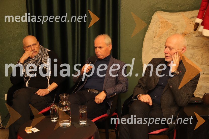  Bartolo Lampret;  Milan Predan, veleposlanik Republike Slovenije v Republiki Severni Makedoniji; dr. Milan Brglez, nekdanji predsednik Državnega zbora Republike Slovenije, kandidat na predsedniških volitvah 2022Je Evropska Unija pred razpadom?, okrogla miza