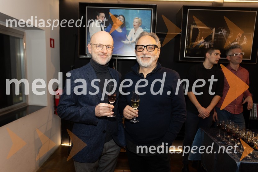  Boštjan Tadel;  Selçuk Avci, arhitektTango premierno v Mali Drami