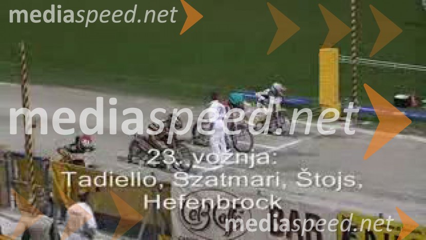 23. vožnja:
Mattia Tadiello, Denis Štojs, Laszlo Szatmari, Christian HefenbrockSPEEDWAY, SP ekip, kvalifikacije 1