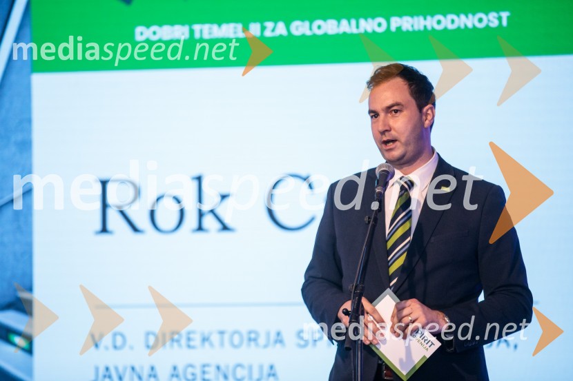  Rok Capl, v.d. direktor, Spirit SloveniaLetno srečanje prevzemnikov in naslednikov podjetij »Dobri temelji za globalno prihodnost«