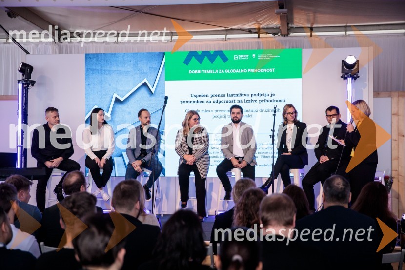  Stanko Rihter, Rihter d.o.o.;  Eva Rihter;   Jure Matjaž,  direktor, MVM servis d.o.o.;  Leonida  Polajnar, direktorica, Območna obrtno-podjetniška zbornica Maribor;  Marko Gorjak, predsednik, Območna obrtno-podjetniška zbornica Maribor;  Mateja  Ahej, partnerka in direktorica, Targo finance d.o.o. ;  Peter Fingušt, odvetnik;  Mojca Pehant, RetorikLetno srečanje prevzemnikov in naslednikov podjetij »Dobri temelji za globalno prihodnost«