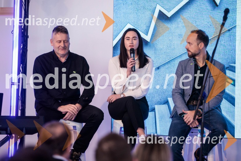  Stanko Rihter, Rihter d.o.o.;  Eva Rihter;   Jure Matjaž,  direktor, MVM servis d.o.o.Letno srečanje prevzemnikov in naslednikov podjetij »Dobri temelji za globalno prihodnost«