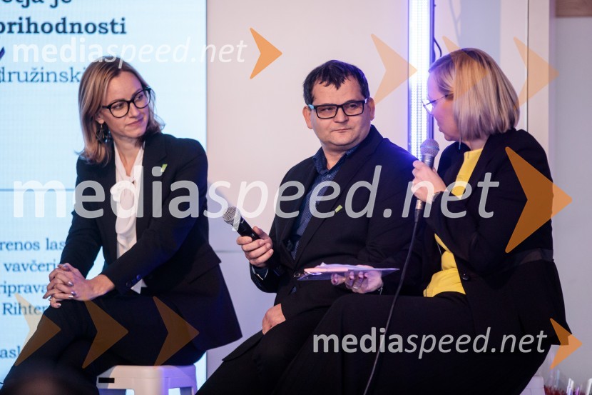  Mateja  Ahej, partnerka in direktorica, Targo finance d.o.o. ;  Peter Fingušt, odvetnik;  Mojca Pehant, RetorikLetno srečanje prevzemnikov in naslednikov podjetij »Dobri temelji za globalno prihodnost«