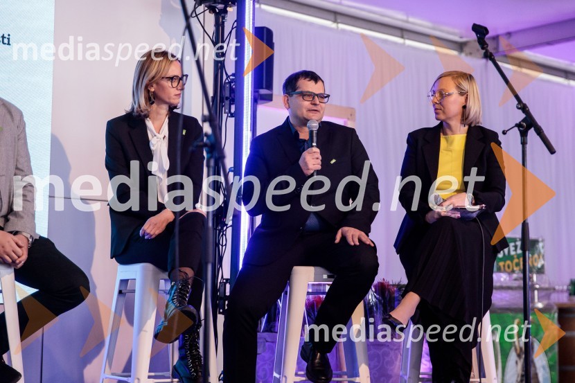  Mateja  Ahej, partnerka in direktorica, Targo finance d.o.o. ;  Peter Fingušt, odvetnik;  Mojca Pehant, RetorikLetno srečanje prevzemnikov in naslednikov podjetij »Dobri temelji za globalno prihodnost«