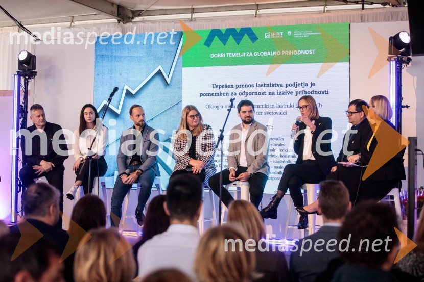  Stanko Rihter, Rihter d.o.o.;  Eva Rihter;   Jure Matjaž,  direktor, MVM servis d.o.o.;  Leonida  Polajnar, direktorica, Območna obrtno-podjetniška zbornica Maribor;  Marko Gorjak, predsednik, Območna obrtno-podjetniška zbornica Maribor;  Mateja  Ahej, partnerka in direktorica, Targo finance d.o.o. ;  Peter Fingušt, odvetnik;  Mojca Pehant, RetorikLetno srečanje prevzemnikov in naslednikov podjetij »Dobri temelji za globalno prihodnost«
