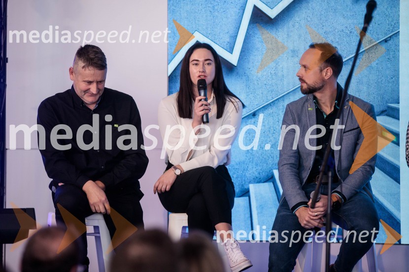  Stanko Rihter, Rihter d.o.o.;  Eva Rihter;   Jure Matjaž,  direktor, MVM servis d.o.o.Letno srečanje prevzemnikov in naslednikov podjetij »Dobri temelji za globalno prihodnost«