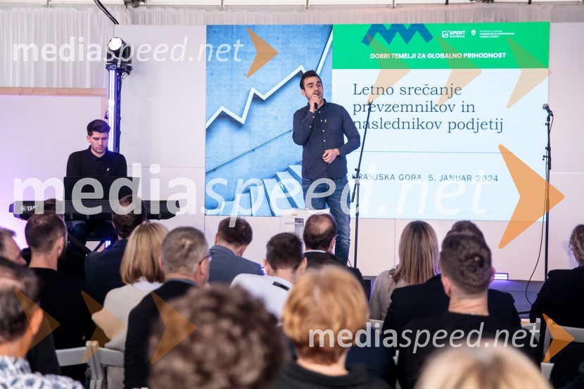 Gašper Ambrožič;  ... Letno srečanje prevzemnikov in naslednikov podjetij »Dobri temelji za globalno prihodnost«