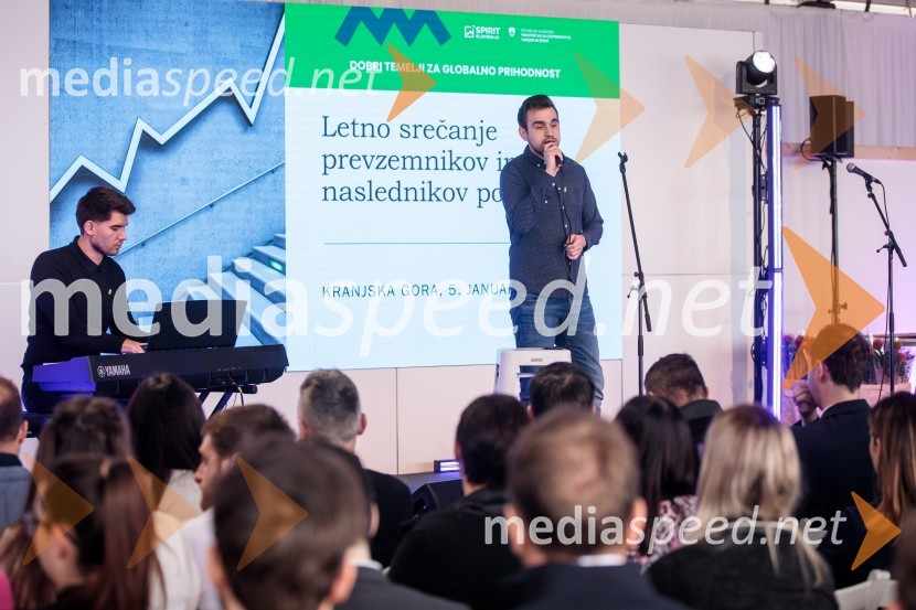  Gašper Ambrožič;  ... Letno srečanje prevzemnikov in naslednikov podjetij »Dobri temelji za globalno prihodnost«