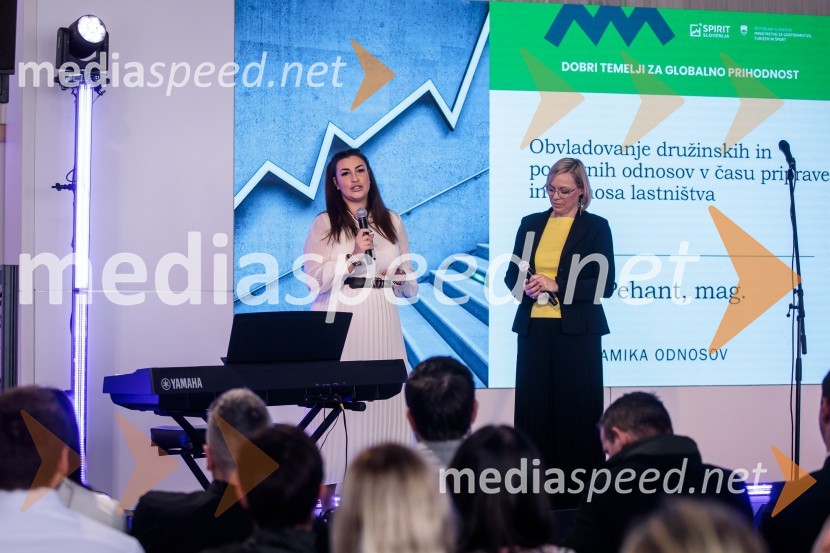  ... ;  Mojca Pehant, RetorikLetno srečanje prevzemnikov in naslednikov podjetij »Dobri temelji za globalno prihodnost«